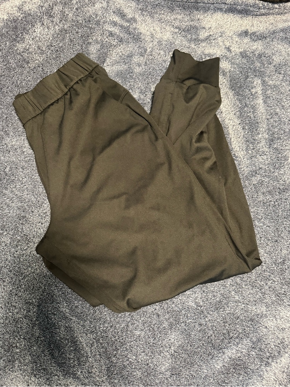 Women's Black Jogger Pants - Casual Elastic Waist